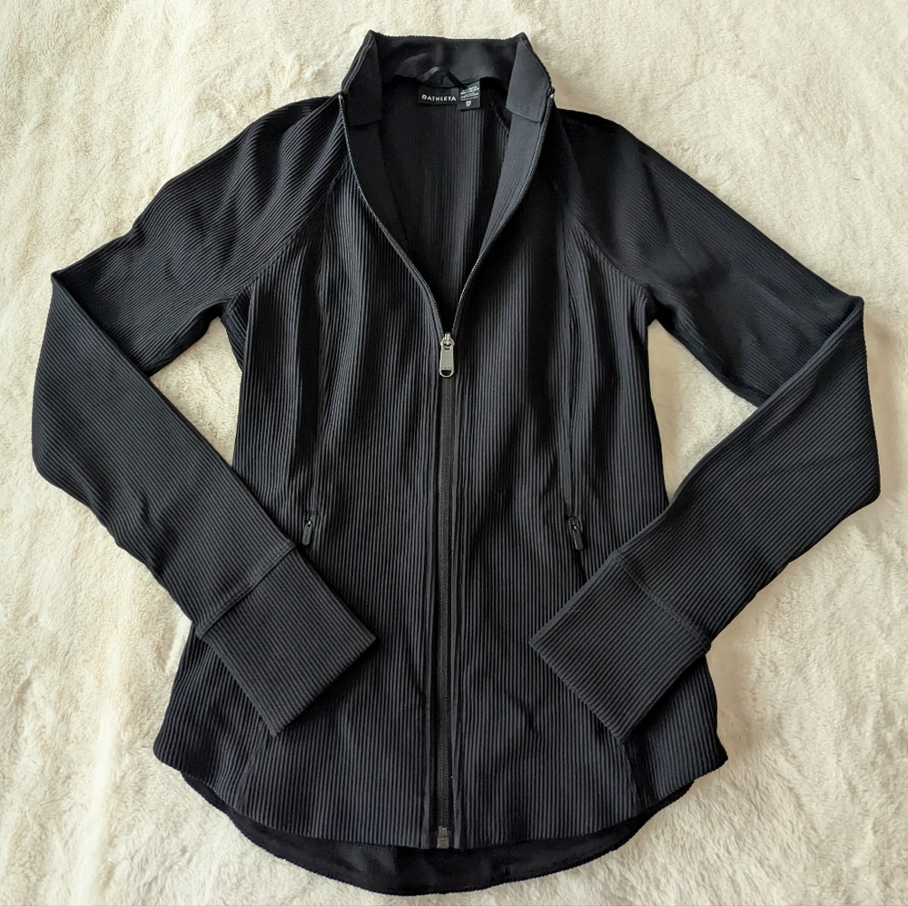 Athleta Salutation Rib Jackets - Picture 7 of 8